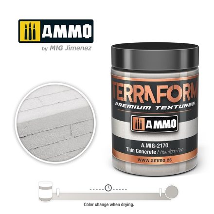 AMMO by Mig TERRAFORM Thin Concrete 100ml