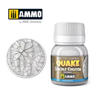   AMMO by MIG Jimenez - QUAKE CRACKLE CREATOR TEXTURES Crackle Base dioráma effekt 250 mL