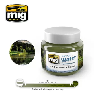   AMMO by MIG Jimenez - Slow River Waters makettező kiegészítő 250 mL
