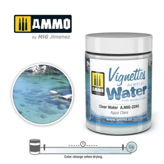   AMMO by MIG Jimenez - Clear Water makettező kiegészítő 100 mL