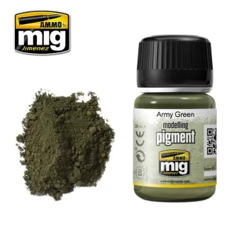 AMMO by MIG Jimenez - PIGMENT Army Green pigment 35 mL