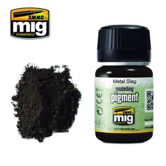 AMMO by MIG Jimenez - PIGMENT Metal Slag pigment 35 mL