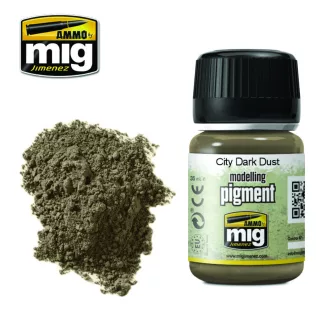 AMMO by MIG Jimenez - PIGMENT City Dark Dust pigment 35 mL