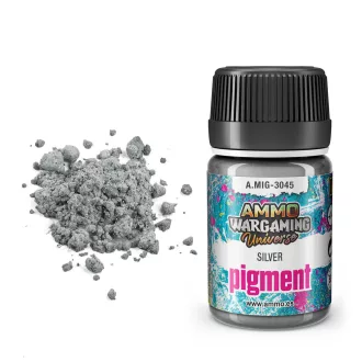 AMMO by MIG Jimenez - Pigment Silver pigment 35 mL