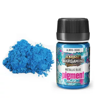 AMMO by MIG Jimenez - Pigment Metallic Blue pigment 35 mL