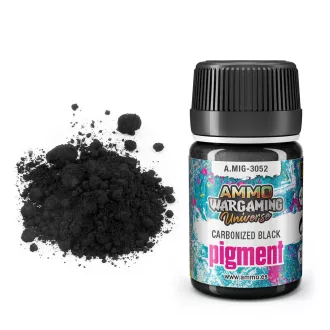 AMMO by MIG Jimenez - Pigment Carbonized Black pigment 35 mL