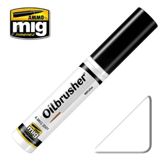 AMMO by Mig OILBRUSHER WHITE festék