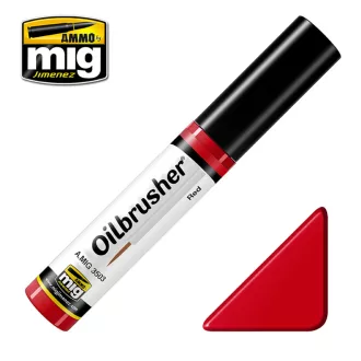 AMMO by MIG Jimenez - OILBRUSHER Red makettező effekt 10 mL