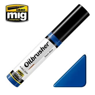   AMMO by MIG Jimenez - OILBRUSHER Dark Blue makettező effekt 10 mL