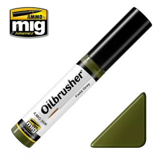   AMMO by MIG Jimenez - OILBRUSHER Field Green makettező effekt 10 mL