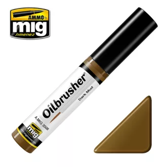   AMMO by MIG Jimenez - OILBRUSHER Dark Mud makettező effekt 10 mL