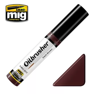 AMMO by Mig OILBRUSHER DARK BROWN festék