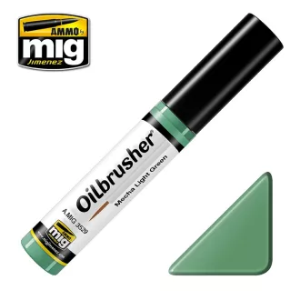 AMMO by Mig OILBRUSHER MECHA LIGHT GREEN festék