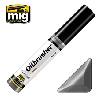   AMMO by MIG Jimenez - OILBRUSHER Steel makettező effekt 10 mL