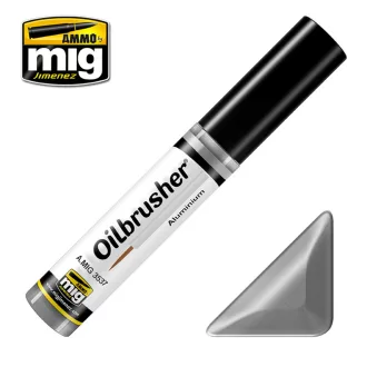   AMMO by MIG Jimenez - OILBRUSHER Aluminium makettező effekt 10 mL