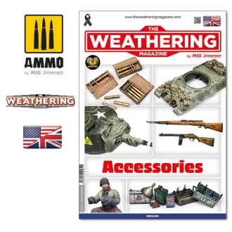   AMMO by MIG Jimenez - THE WEATHERING MAGAZINE 32 - Accessories (English) makettező kiadvány