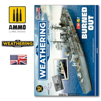   AMMO by MIG Jimenez - THE WEATHERING MAGAZINE 33 - Burn Out (English) makettező kiadvány