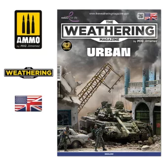   AMMO by MIG Jimenez - THE WEATHERING MAGAZINE 34 - Urban (English) makettező kiadvány