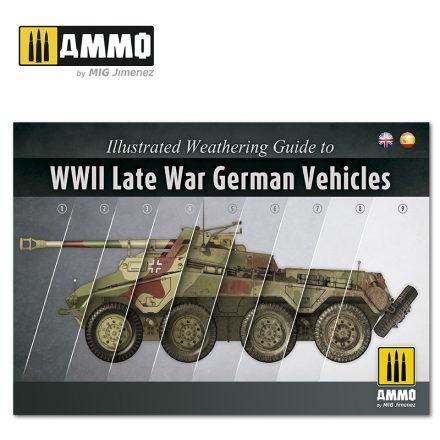 AMMO ILLUSTRATED GUIDE OF WWII LATE GERMAN VEHICLES (English, Spanish)