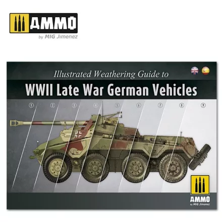 AMMO ILLUSTRATED GUIDE OF WWII LATE GERMAN VEHICLES (English, Spanish)