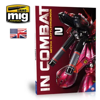   AMMO by MIG Jimenez - IN COMBAT 2 - Mecha Battlegrounds (English) makettező könyv
