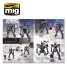 AMMO by MIG Jimenez - IN COMBAT 2 - Mecha Battlegrounds (English) makettező könyv