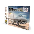AMMO by MIG Jimenez - F-16 Fighting Falcon / VIPER - VISUAL MODELERS GUIDE (English, Castellano, Italiano) makettező könyv