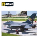 AMMO by MIG Jimenez - F-16 Fighting Falcon / VIPER - VISUAL MODELERS GUIDE (English, Castellano, Italiano) makettező könyv