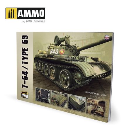 AMMO T-54/TYPE 59 – VISUAL MODELERS GUIDE (English)