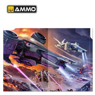   AMMO by MIG Jimenez - GRAVITY 2.1 - Sci-Fi Modelling's Perfect Guide - 1980's Part 12: Villains ENGLISH makettező könyv