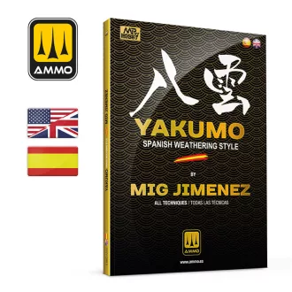   AMMO by MIG Jimenez - Yakumo by Mig Jimenez – MULTILINGUAL BOOK makettező kiadvány