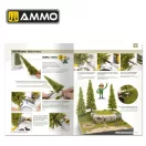 AMMO by MIG Jimenez - MODELLING SCHOOL - How to use Vegetation in your Dioramas (Multilingual) makettező könyv