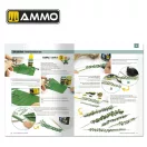 AMMO by MIG Jimenez - MODELLING SCHOOL - How to use Vegetation in your Dioramas (Multilingual) makettező könyv