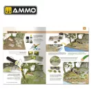 AMMO by MIG Jimenez - MODELLING SCHOOL - How to use Vegetation in your Dioramas (Multilingual) makettező könyv