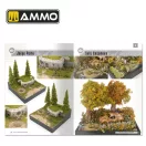AMMO by MIG Jimenez - MODELLING SCHOOL - How to use Vegetation in your Dioramas (Multilingual) makettező könyv