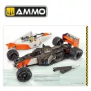 AMMO by MIG Jimenez - How to Paint Scale Cars ENGLISH, SPANISH makettező kiadvány