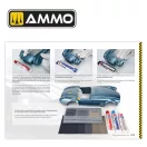 AMMO by MIG Jimenez - How to Paint Scale Cars ENGLISH, SPANISH makettező kiadvány