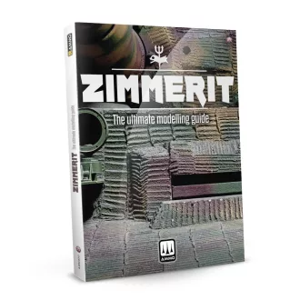  AMMO by MIG Jimenez - ZIMMERIT The Ultimate Modeling Guide (English) makettező könyv