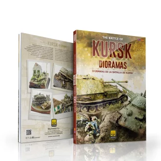   AMMO by MIG Jimenez - Battle of Kursk in DIORAMAS (Bilingual) makettező könyv