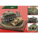 AMMO by MIG Jimenez - Battle of Kursk in DIORAMAS (Bilingual) makettező könyv