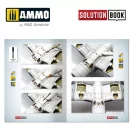 AMMO by MIG Jimenez - SOLUTION BOOK 14 - How to Paint US Navy WWII Late (English, Castellano, Français, Deutsch) makettező kiadvány