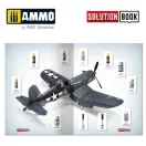 AMMO by MIG Jimenez - SOLUTION BOOK 14 - How to Paint US Navy WWII Late (English, Castellano, Français, Deutsch) makettező kiadvány