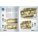 AMMO by MIG Jimenez - SOLUTION BOOK 21 - How to Paint WWII German Mid-War Vehicles - MULTILINGUAL BOOK makettező kiadvány