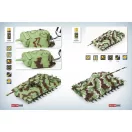 AMMO by MIG Jimenez - SOLUTION BOOK 23 - How to Paint WWII German Late-War Vehicles (English, Castellano, Francais, Deutsch) makettező kiadvány