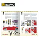 AMMO by MIG Jimenez - SOLUTION BOOK 24 - How to Paint and Lacquer Scale Cars (English, Castellano, Francais, Deutsch) makettező kiadvány