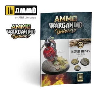   AMMO by MIG Jimenez - AMMO WARGAMING UNIVERSE Book 02 - Distant Steppes (English, Castellano, Polski) makettező kiadvány