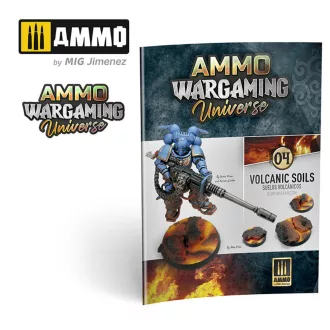   AMMO by MIG Jimenez - AMMO WARGAMING UNIVERSE Book 04 - Volcanic Soils (English, Castellano, Polski) makettező kiadvány