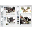 AMMO by MIG Jimenez - AMMO WARGAMING UNIVERSE Book 06 - Weathering Combat Vehicles (English, Castellano, Polski) makettező kiadvány