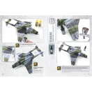 AMMO by MIG Jimenez - AMMO WARGAMING UNIVERSE Book 08 - Aircraft and Spaceship Weathering (English, Castellano, Polski) makettező kiadvány