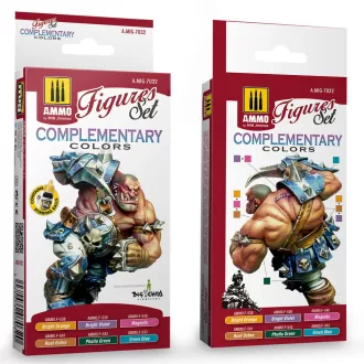   AMMO by MIG Jimenez - Complementary Colors Figures Set festékszett 17 mL / db